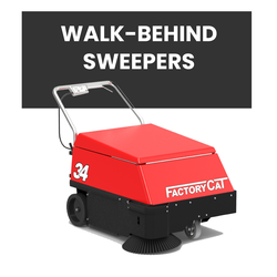 Walk Behind Sweepers