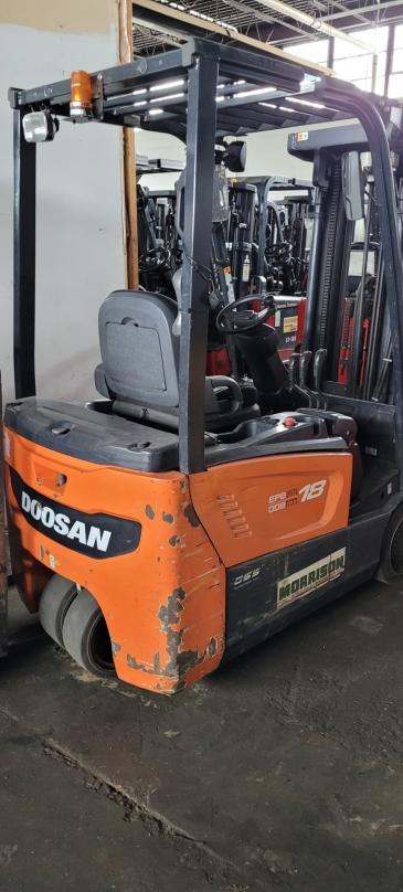 2018 DOOSAN B18T-7:Electric Forklift - Counterbalance