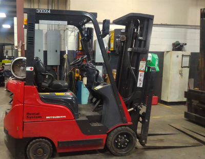 2014 MITSUBISHI FGC15N:IC Forklift - Cushion Tire